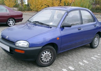 Zamek klapy tylnej Mazda 121 I